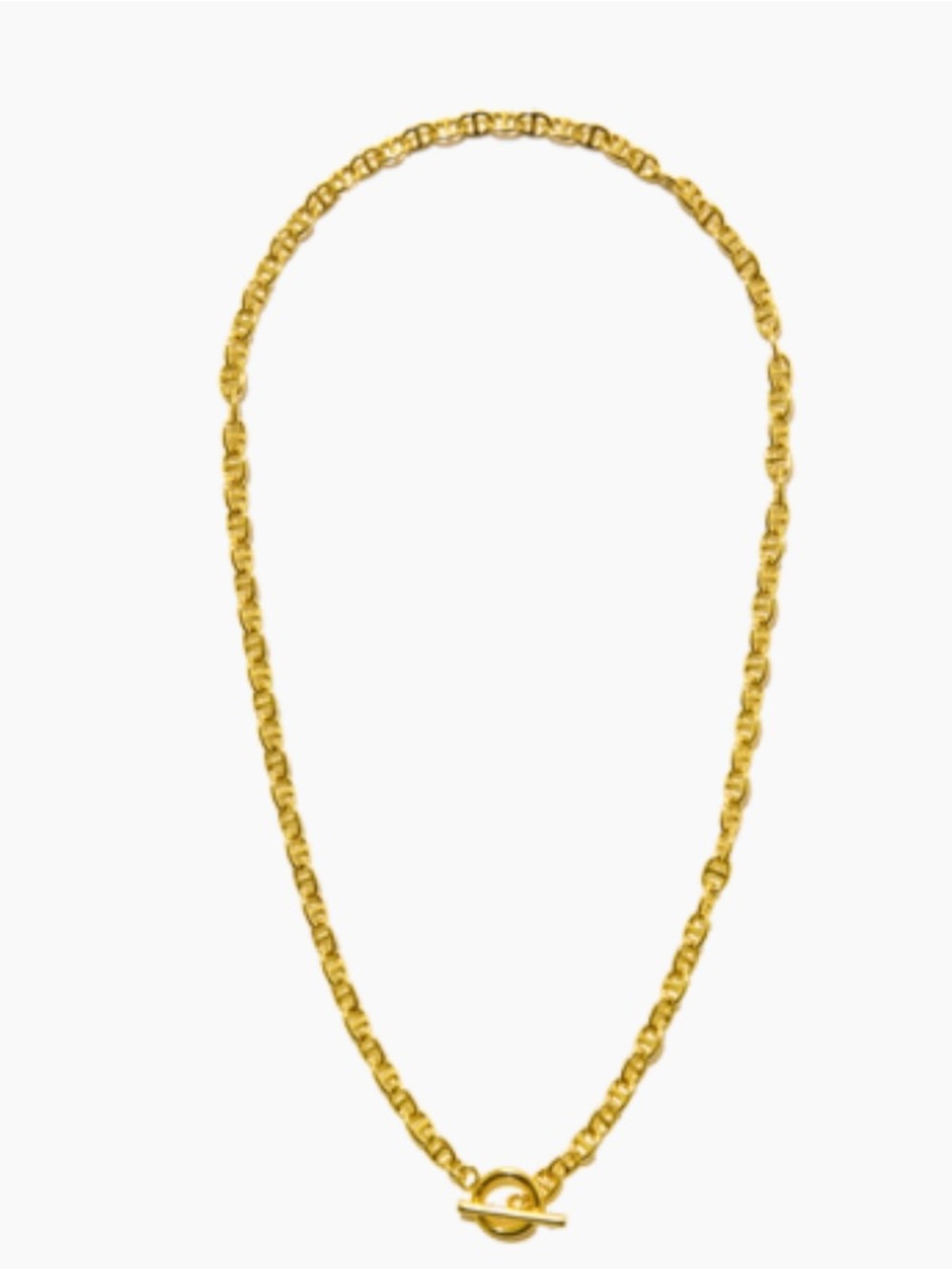 SAHIRA Gold Toggle Necklace
